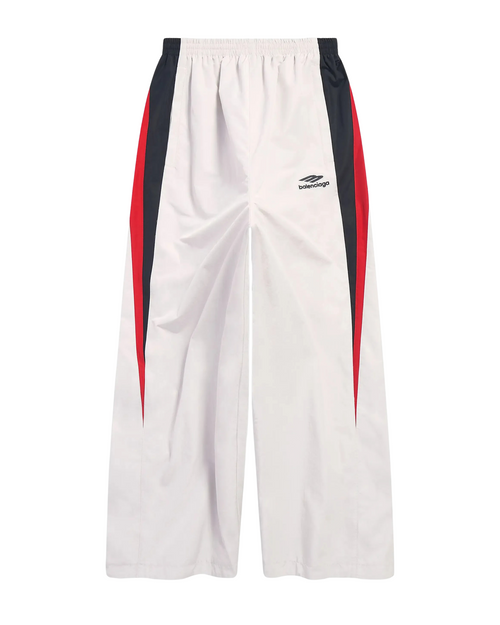 Balenciaga 3B Sports Icon Tracksuit Pants - "White"