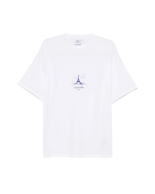 Vetements Eiffel Tower T-shirt - "White"