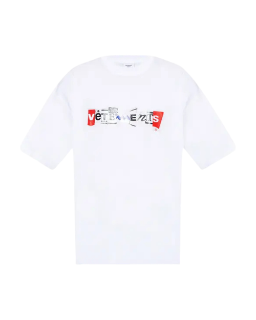 Vetements Mixed Logo T-Shirt - "White"