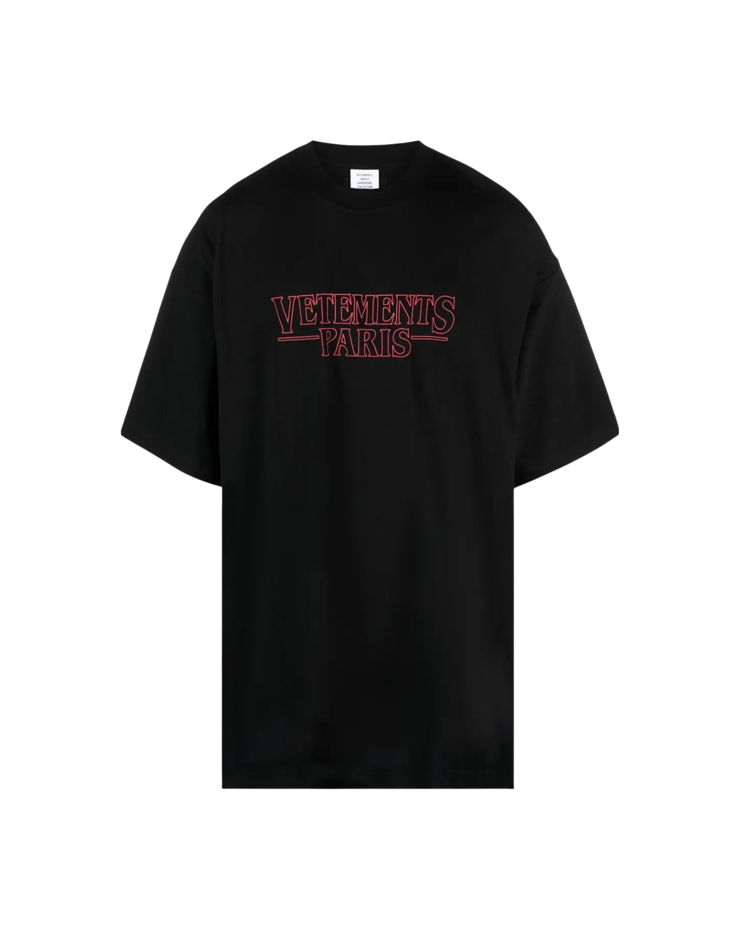 Vetements Paris Logo T-Shirt - "Black"